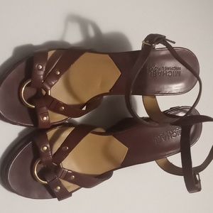 Brown Micheal Kor shoes